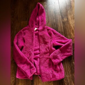 Faded glory size 10-12 pink fluffy sweater